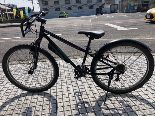 【ジュニアマウンテン】26インチ　外装6段変速　2.25ブロックタイヤ仕様　若林自転車　膳所店　SALE中❗️
