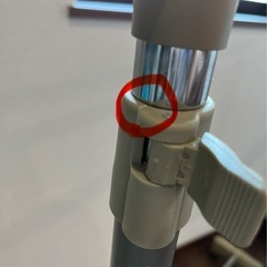 ⚠️難あり⚠️キャスター付きハンガーラックの画像