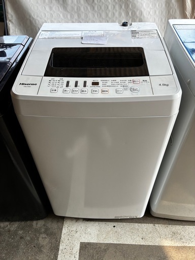 Hisense 全自動洗濯機4.5kg (m.) 上の町の生活家電《洗濯機》の中古 