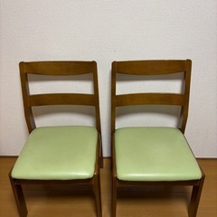 ダイニングチェア2脚の画像