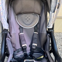 ピジョン ランフィリノン 両対面式ベビーカー　グレーの画像