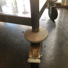 【ステンレス製 】 3段 キッチンワゴン キャスター付き サービスワゴン の画像