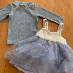 80cm女の子服　      の画像