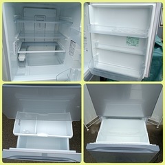 [八7225]  TOSHIBA  2017年製  ノンフロン冷凍冷蔵庫  330L  GR-K33S (S)  外形寸法  幅600㎜  奥行679㎜  高さ1608㎜の画像