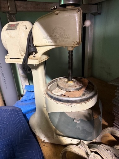 かき氷機　ツェッペリン　氷削機　富田　業務用　厨房機　屋台