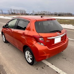 トヨタディーラー整備　VITZ 4駆 程度良 距離浅　道内使用歴浅 2オナ 女性使用 寒冷地仕様 錆無の画像