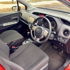 トヨタディーラー整備　VITZ 4駆 程度良 距離浅　道内使用歴浅 2オナ 女性使用 寒冷地仕様 錆無の画像