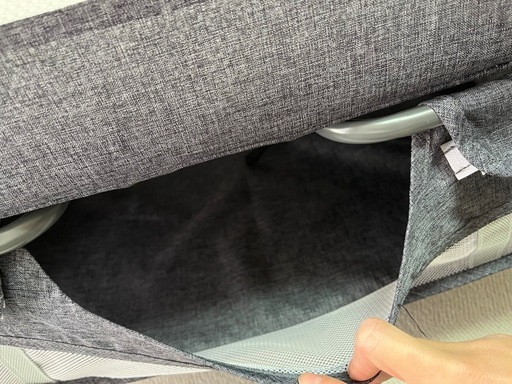 【美品】折りたたみ可　ベビーベッド