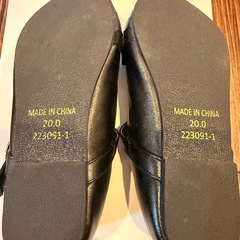 入学式　フォーマルシューズ 20cm女児靴の画像