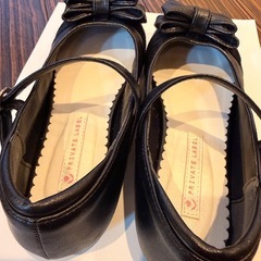 入学式　フォーマルシューズ 20cm女児靴の画像