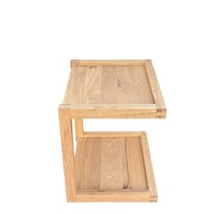 【即購入OK】ETHNICRAFT 無垢オーク サイドテーブルの画像