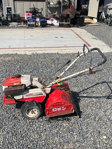 【簡易動作確認済み/要整備】京都 三菱MMR60 管理機 耕運機 耕うん機 歩行型 マイボーイ耕運機