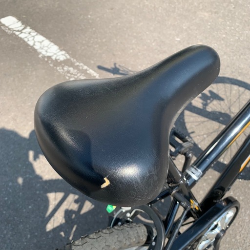 美原店 21テクノロジー 子供用 自転車 24インチ 男の子向け ブラック　ギア付き
