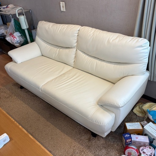 極美品 ニトリ3人掛けソファ キャッツ3