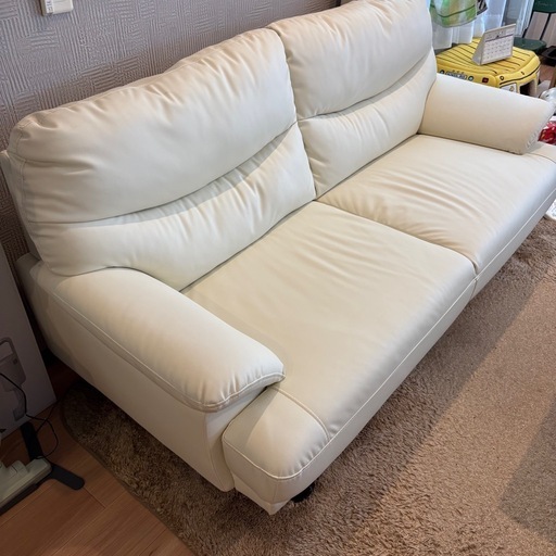 極美品 ニトリ3人掛けソファ キャッツ3