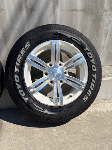 【受付終了いたしました】ハイエース用 タイヤホイール4本セット 215/65R16C TOYO H30 バリ溝