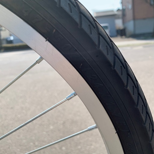 美原店 ネクスタイル 子供用 自転車 24インチ レッド　変速ギア付き
