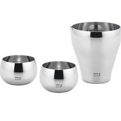  早いものがち　ぐいのみセット (片口/350ml・ぐいのみ/100ml) 片口ぐいのみセットの画像