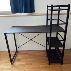 至急  棚付きデスクの画像