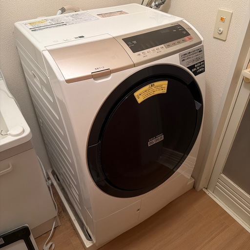 【引渡者決定】HITACHI BD-SV110CL ドラム式洗濯機 本体