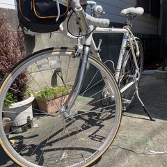 ロードバイク　GIOS VINTAGE 白　付属品有りの画像