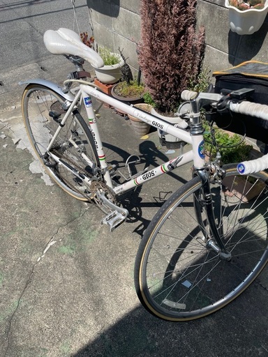 ロードバイク　GIOS VINTAGE 白　付属品有り