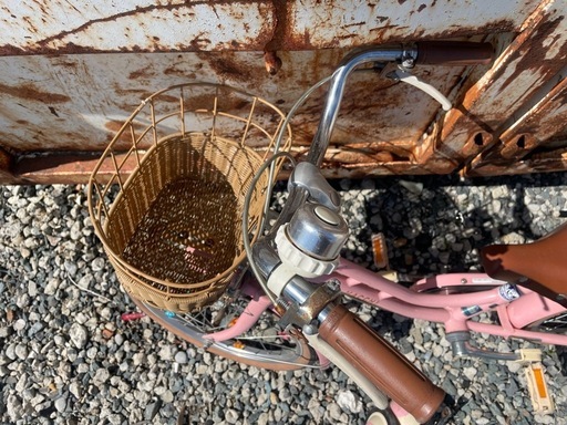 MACCHI ピンク 子供自転車（20インチ）