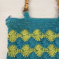 ヴィンテージ・クロシェ・ハンドバッグの画像