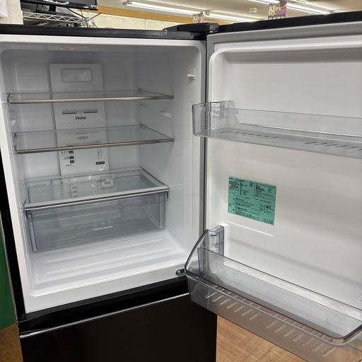 ☆ドリーム荒牧店☆ジモティー割引有☆【クリーニング済み】ハイアール/3ドア冷蔵庫/JR-CV29B/286L/2024年製