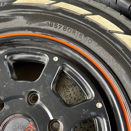 ハイエーススーパーGL用ファルケン 195/80R15プロポーターX FALKEN（ファルケン） 【200 ハイエースに】プロポーターX 15in 6J +33