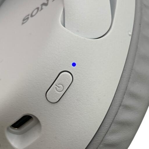 186000 現状品 sonny ソニー ワイヤレスヘッドフォン ホワイト 箱付き 説明書 WH-CH710N  typeCケーブル 