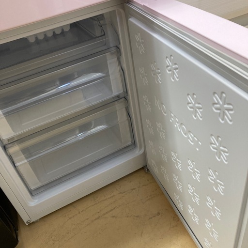 ハイアール 冷蔵庫 ピンク 148L
