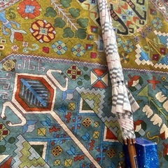 バーバリーの傘美品の画像