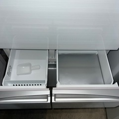 ⭐︎美品TOSHIBA/東芝/大型冷蔵庫/輸送事故品/動作良好/格安/VEGETAの画像