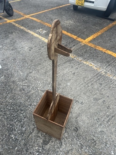 骨董品　三味線たて　珍品