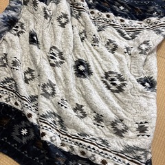 リバーシブルこたつ布団　ニトリの画像