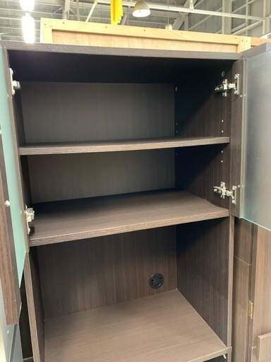 ★来店限定★　スリム食器棚