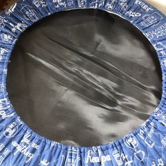 【即使用可】丈夫なキルトカバー付！子供用トランポリン（直径1m）の画像