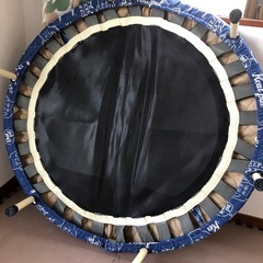 【即使用可】丈夫なキルトカバー付！子供用トランポリン（直径1m）の画像