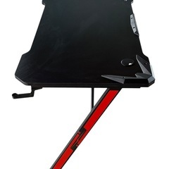 Victone ゲーミングデスク ゲーム机　幅112cm*奥行60cm*高さ74.4cm パソコンデスクの画像