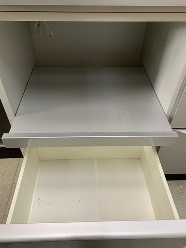★来店限定★　食器棚　キッチンボード　上下分割