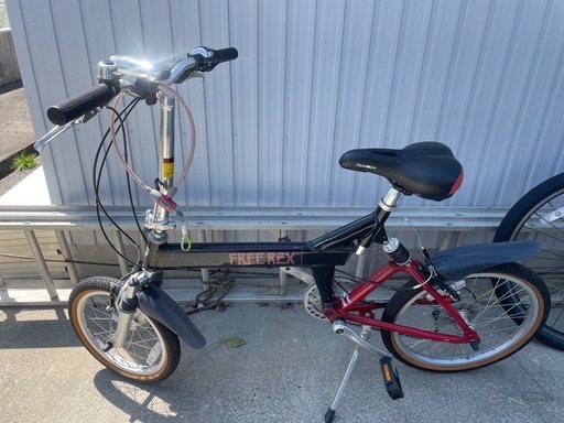 美品FREE REX 20インチ 折り畳み自転車（ミニベロ）