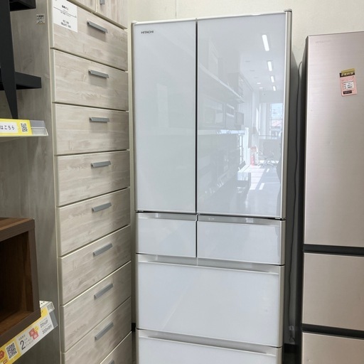 安心の6ヶ月保証付き！HITACHI6ドア冷蔵庫2018年製505L【トレファク堺福田店】