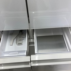 安心の6ヶ月保証付き！HITACHI6ドア冷蔵庫2018年製505L【トレファク堺福田店】の画像