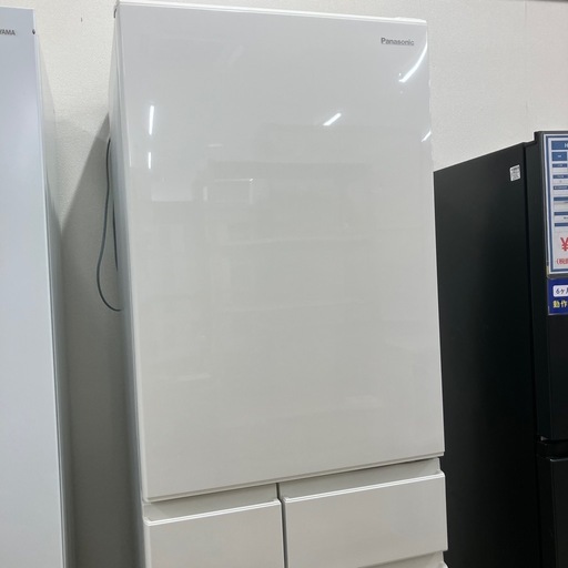 安心の6ヶ月間保証つき！Panasonic５ドア冷蔵庫2022年製406L【トレファク堺福田店】