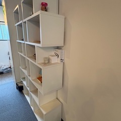 4/20までの引取限定　オープンホワイト棚の画像