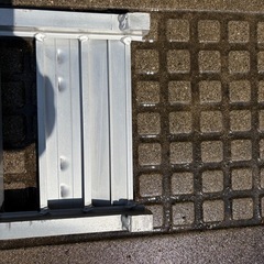 アルインコ　アルミブリッジ 0.5t 1.8m 180-25-0.5 ツメ式の画像