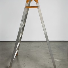 ピカ アルミ兼用脚立 はしご兼用脚立 Kステップ K-180D 脚立168cm  はしご357cm 現状品 4Aの画像