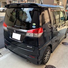諸費用込みポッキリ18万円　スズキソリオ　特別仕様車　BLACK＆WHITE　下取り　交換可能の画像