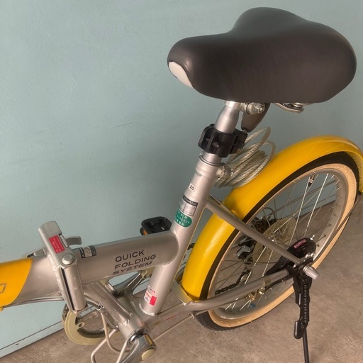 折りたたみ自転車 THRIFT あさひ 20インチ イエロー